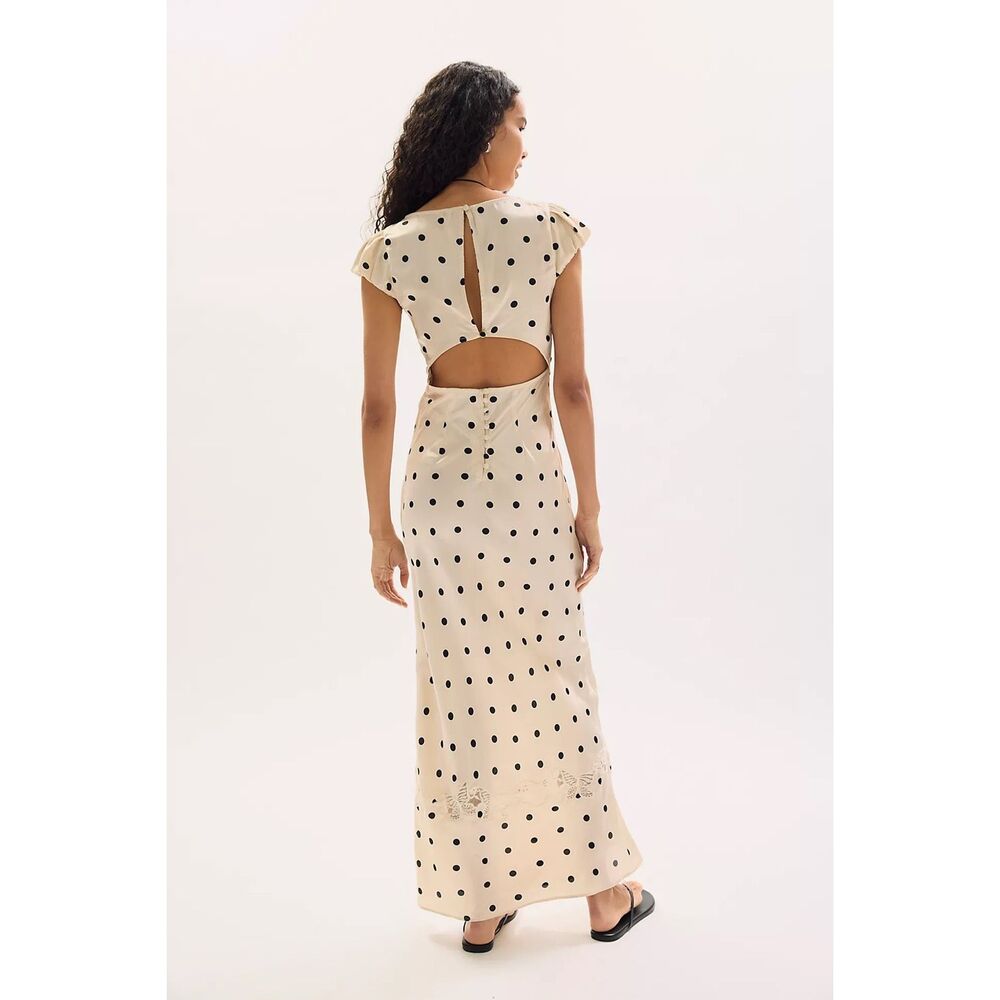 New Free People Butterfly Babe Maxi Dress Size M - Picture 3 of 16
